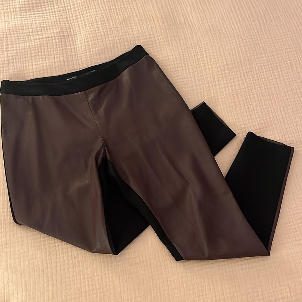 Karen Millen Faux Leather Leggings - 10
